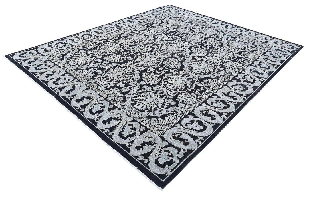 Afghan Ziegler Farhan Rug 8' 0" x 9' 11" Hand-Knotted | No. AT58572