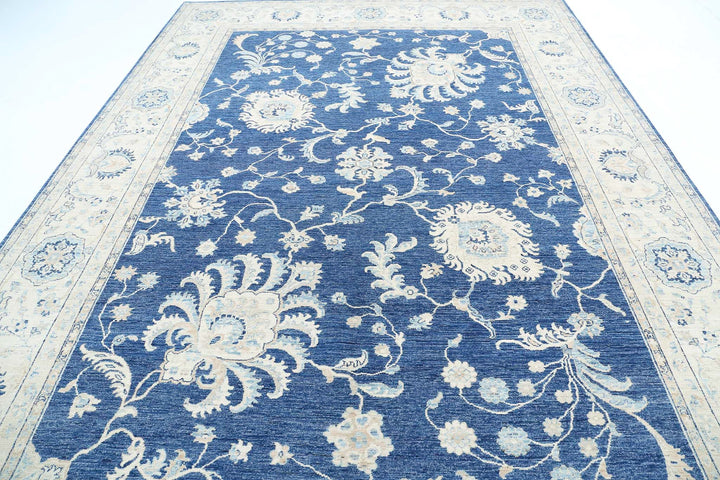 Hand Knotted Ziegler Farhan Wool Rug 8' 11" x 12' 6" - No. AT95856