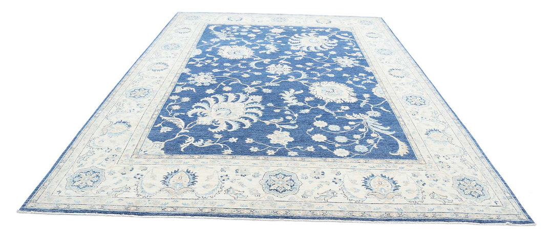 Hand Knotted Ziegler Farhan Wool Rug 8' 11" x 12' 6" - No. AT95856