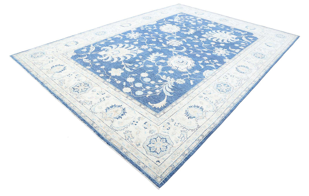 Hand Knotted Ziegler Farhan Wool Rug 8' 11" x 12' 6" - No. AT95856