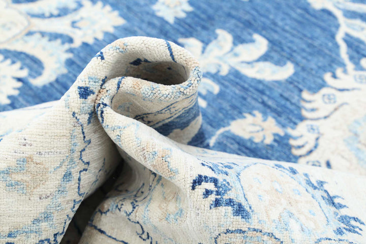 Hand Knotted Ziegler Farhan Wool Rug 8' 11" x 12' 6" - No. AT95856