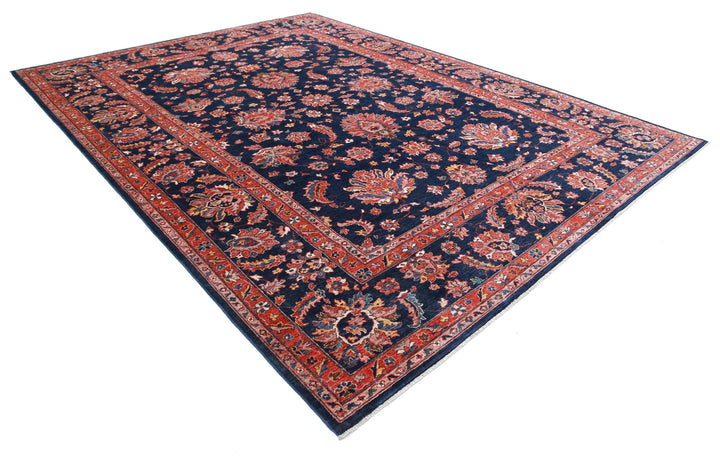 Afghan Ziegler Rug 9' 11" x 13' 7" Hand-Knotted | No. AT23738