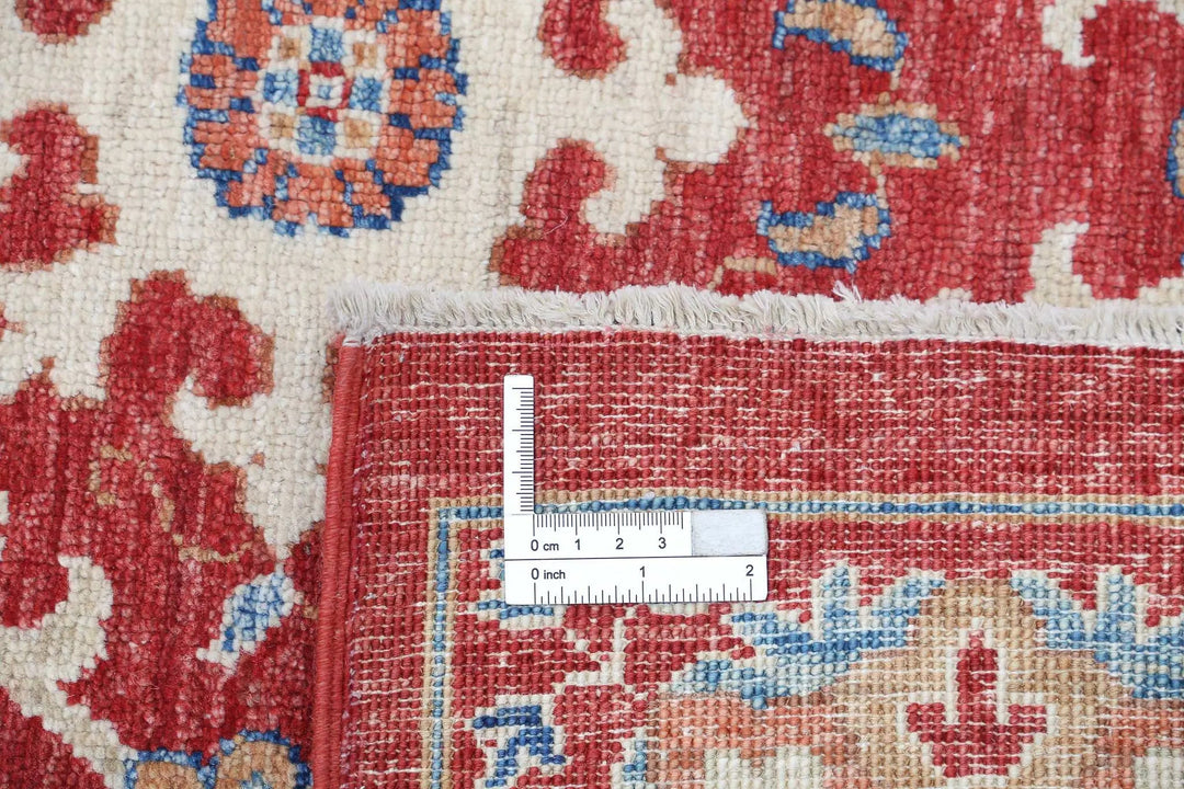 Afghan Ziegler Suzani Rug 6' 4" x 10' 2" Hand-Knotted | No. AT38445