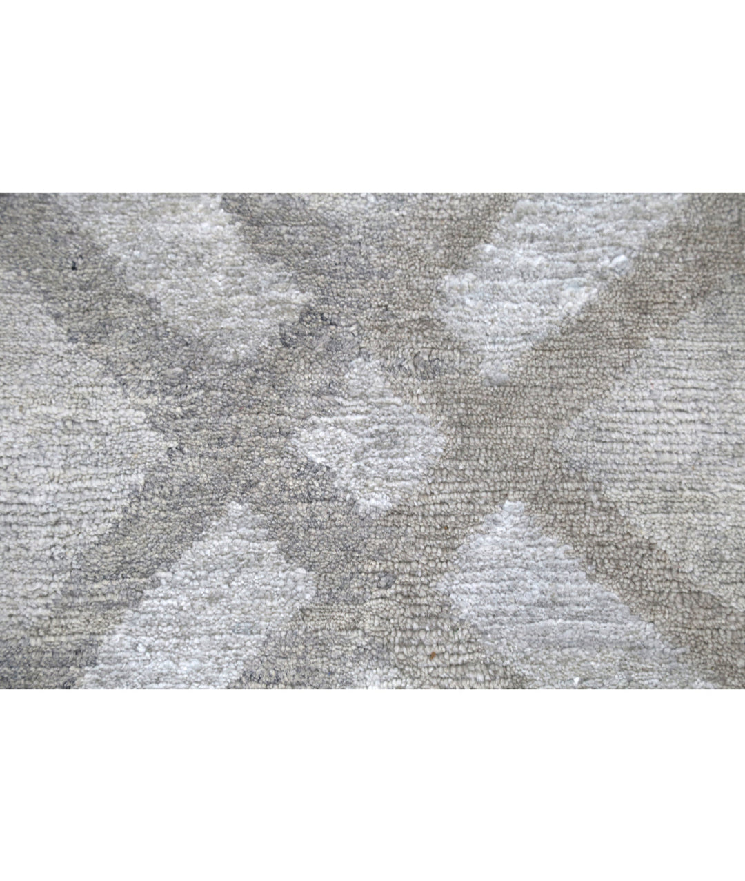 Hand Knotted Tibetan Roscoe Viscose Linen & Cotton Rug 5' 0" x 8' 0" - No. AT74253