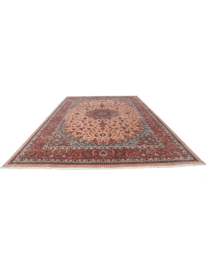 Rust Pakistani Oriental Rug 9' 11" x 14' 2" Hand-Knotted | No. AT57064