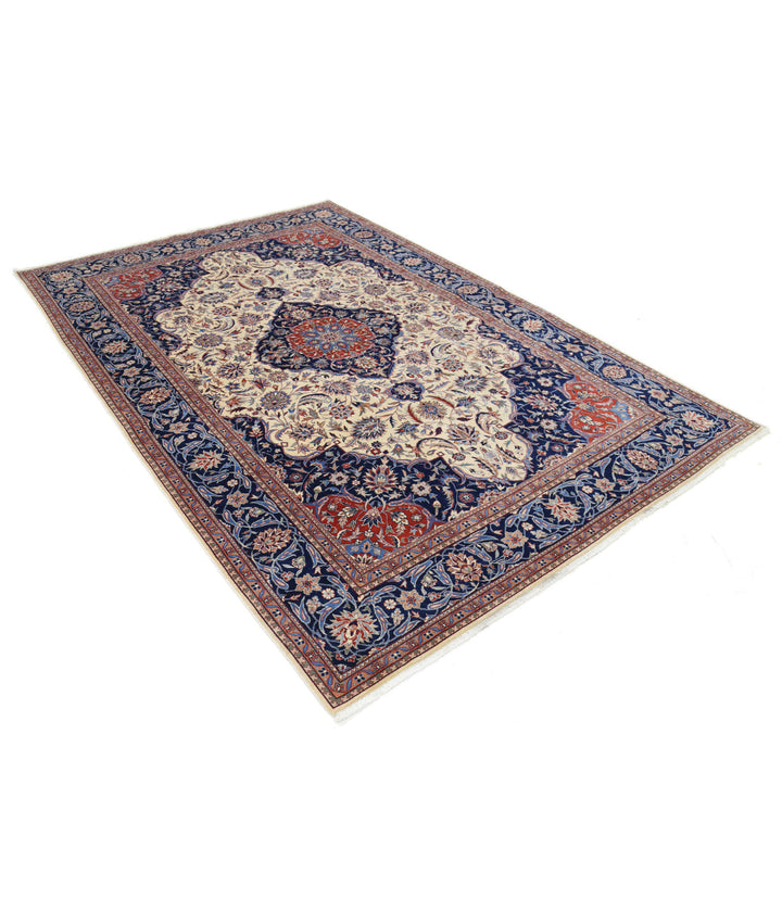 Afghan Heritage Oriental Rug 6' 0" x 8' 11" Hand-Knotted | No. AT44747