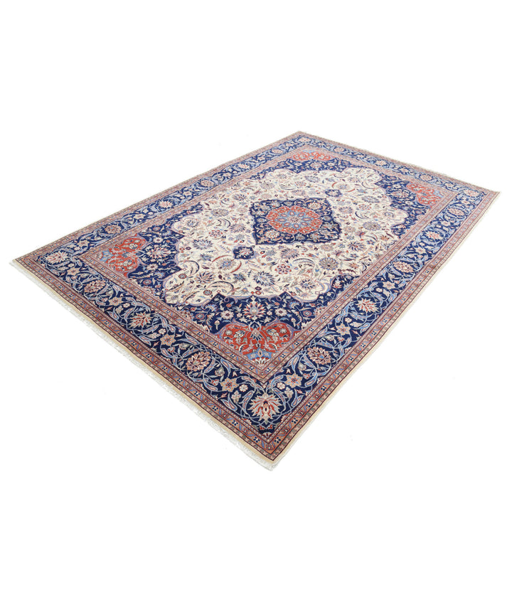 Afghan Heritage Oriental Rug 6' 0" x 8' 11" Hand-Knotted | No. AT44747