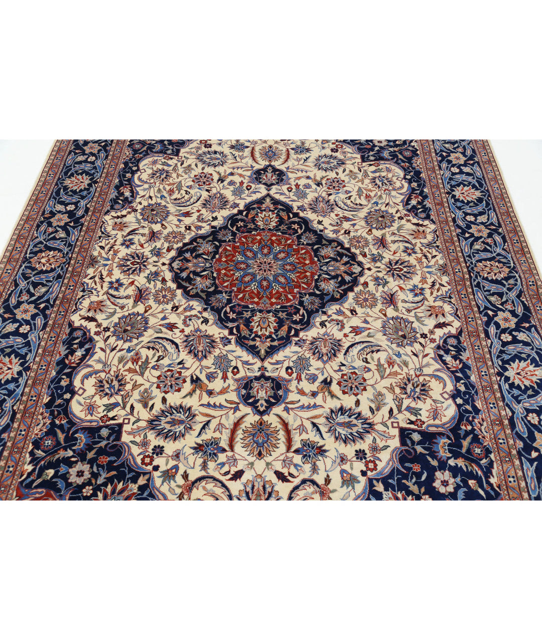 Afghan Heritage Oriental Rug 6' 0" x 8' 11" Hand-Knotted | No. AT44747