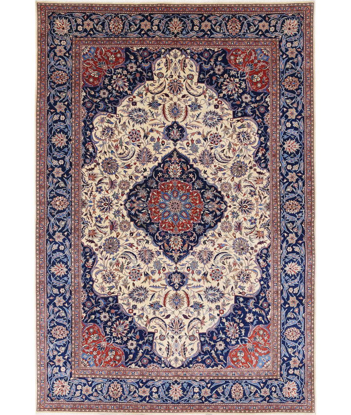 Afghan Heritage Oriental Rug 6' 0" x 8' 11" Hand-Knotted | No. AT44747
