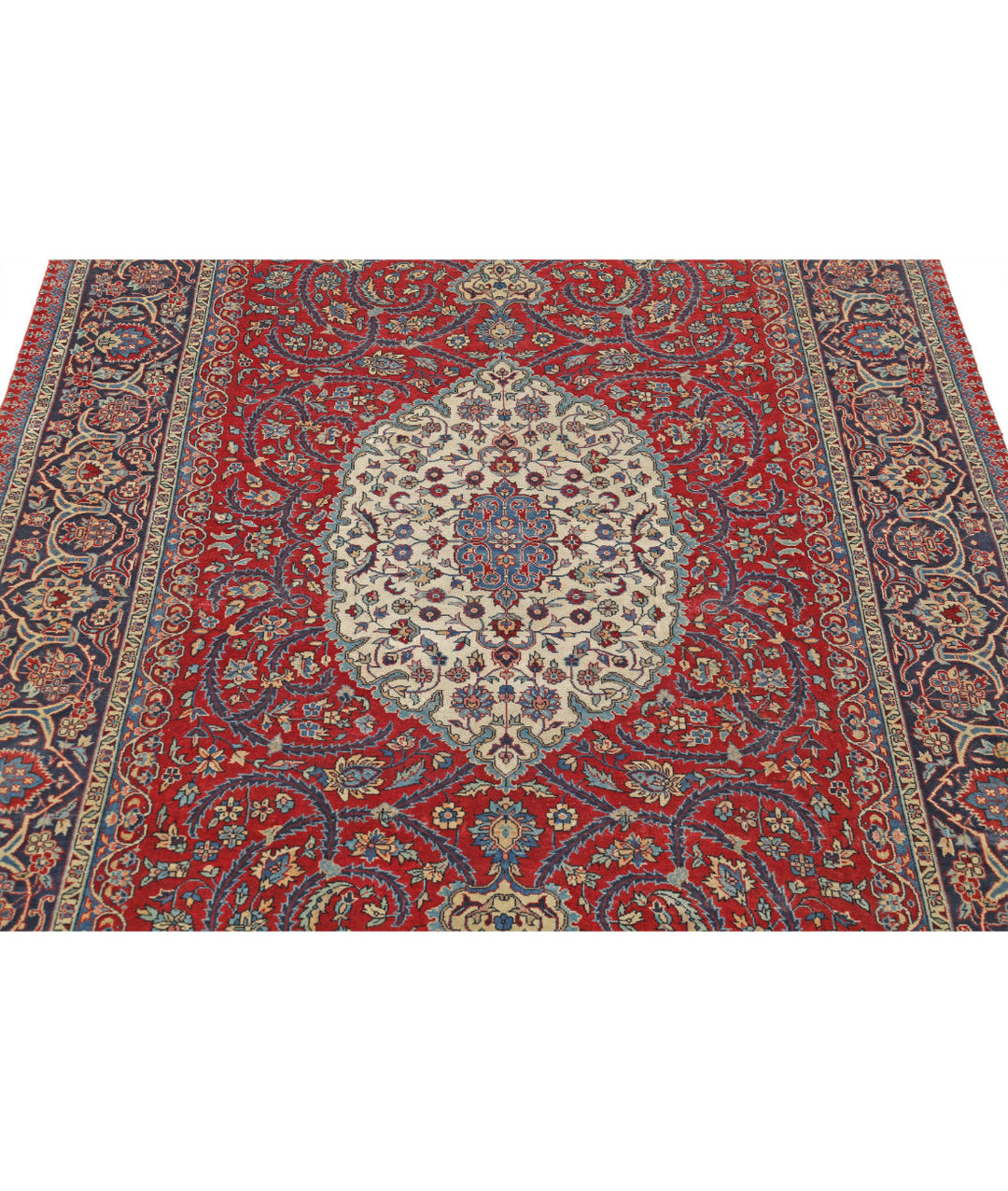 Afghan Oriental Rug 4' 7" x 7' 1" Hand-Knotted | No. AT52237