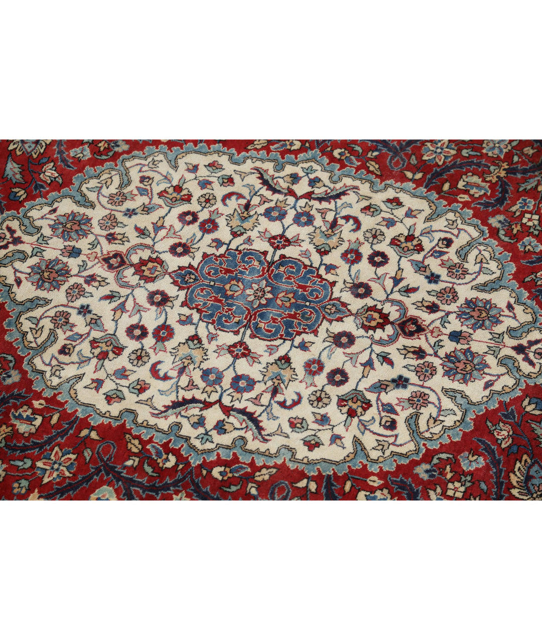 Afghan Oriental Rug 4' 7" x 7' 1" Hand-Knotted | No. AT52237
