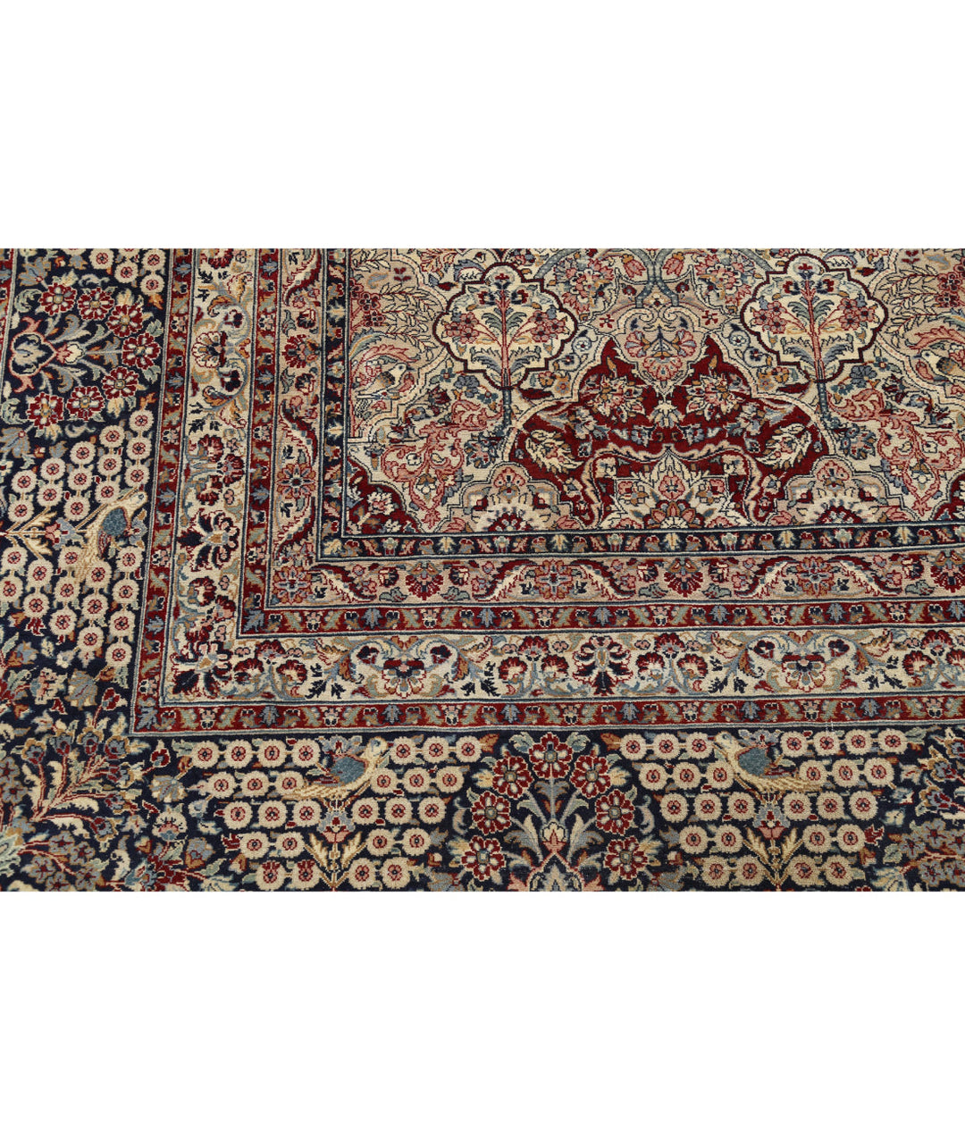 Red Pakistani Oriental Rug 12' 0" x 18' 3" Hand-Knotted | No. AT64984