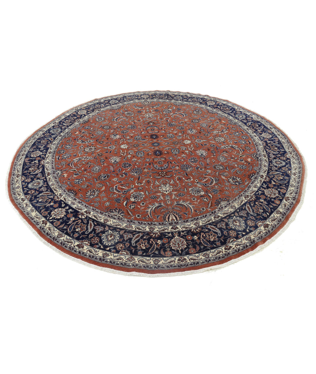 Afghan Oriental Rug 9'1" x 9'2" Hand-Knotted | No. AT41752
