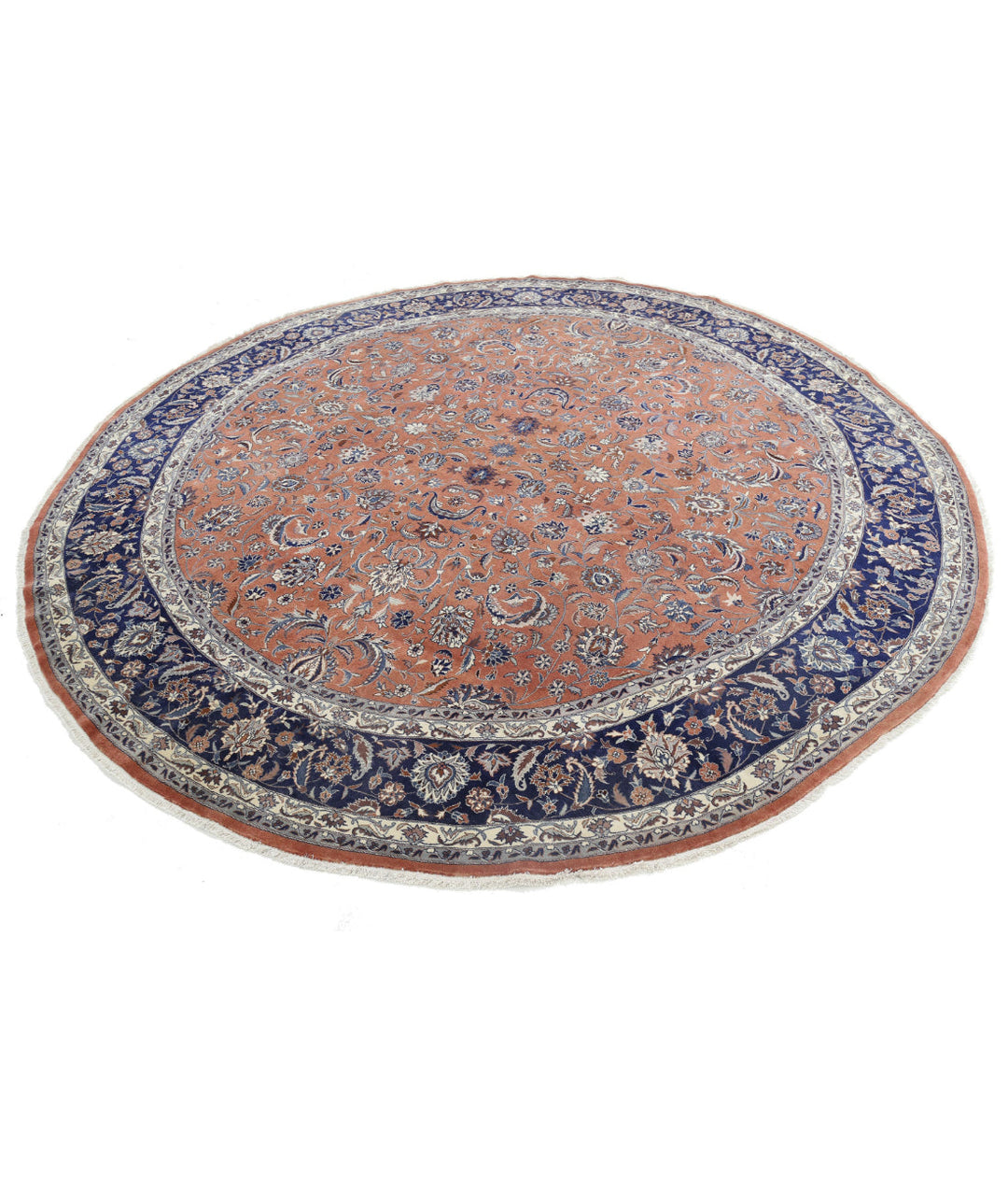 Afghan Oriental Rug 9'1" x 9'2" Hand-Knotted | No. AT41752