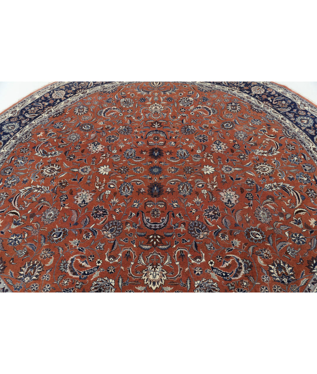 Afghan Oriental Rug 9'1" x 9'2" Hand-Knotted | No. AT41752