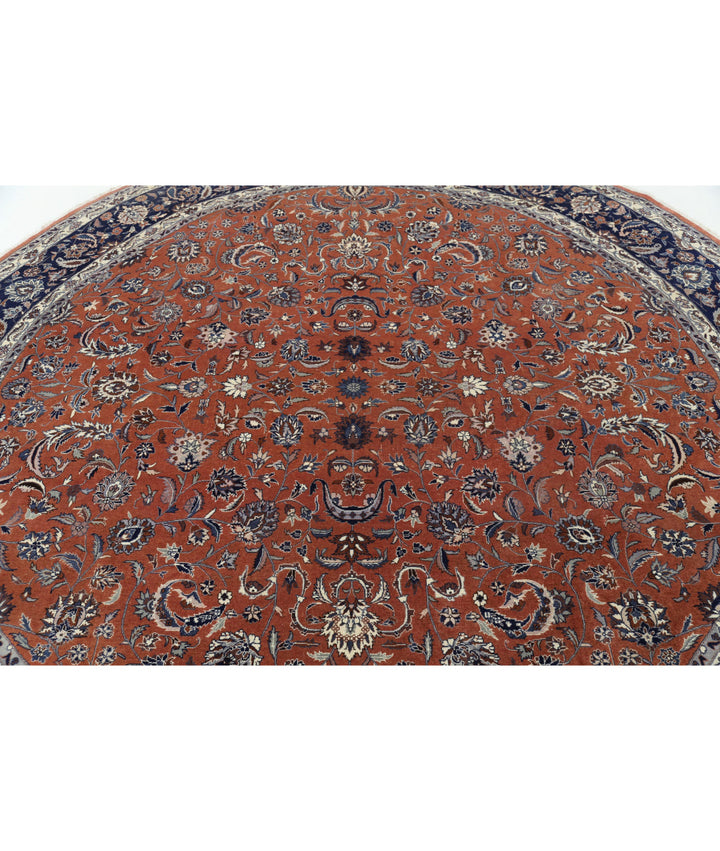 Afghan Oriental Rug 9'1" x 9'2" Hand-Knotted | No. AT41752
