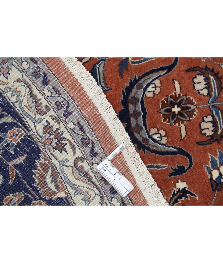 Afghan Oriental Rug 9'1" x 9'2" Hand-Knotted | No. AT41752