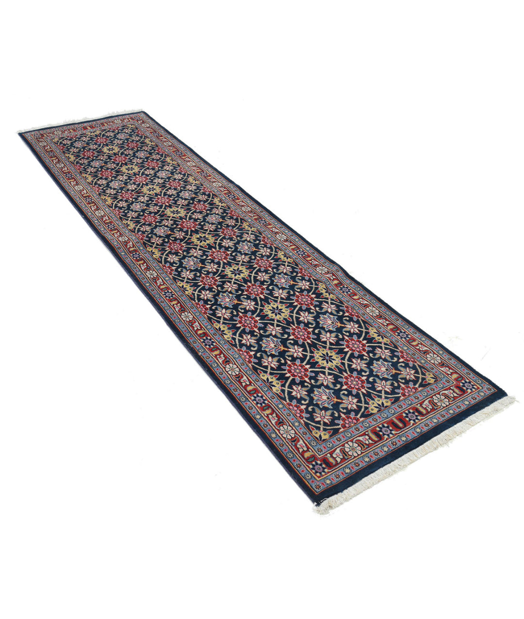 Afghan Heritage Runner 2' 5" x 8' 7" Hand-Knotted | No. AT67825