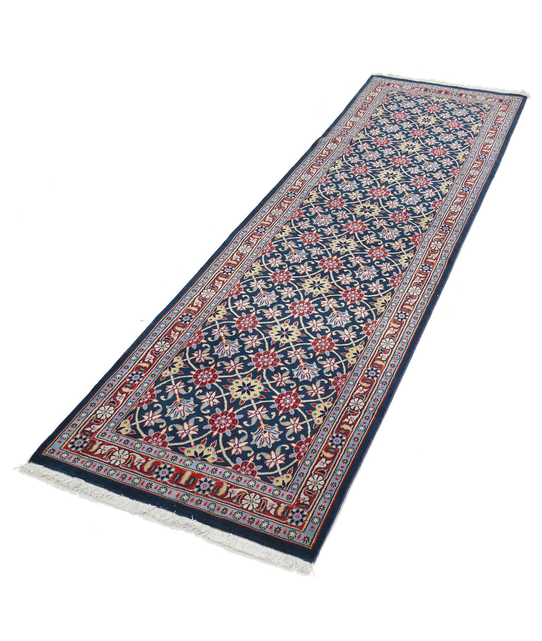 Afghan Heritage Runner 2' 5" x 8' 7" Hand-Knotted | No. AT67825
