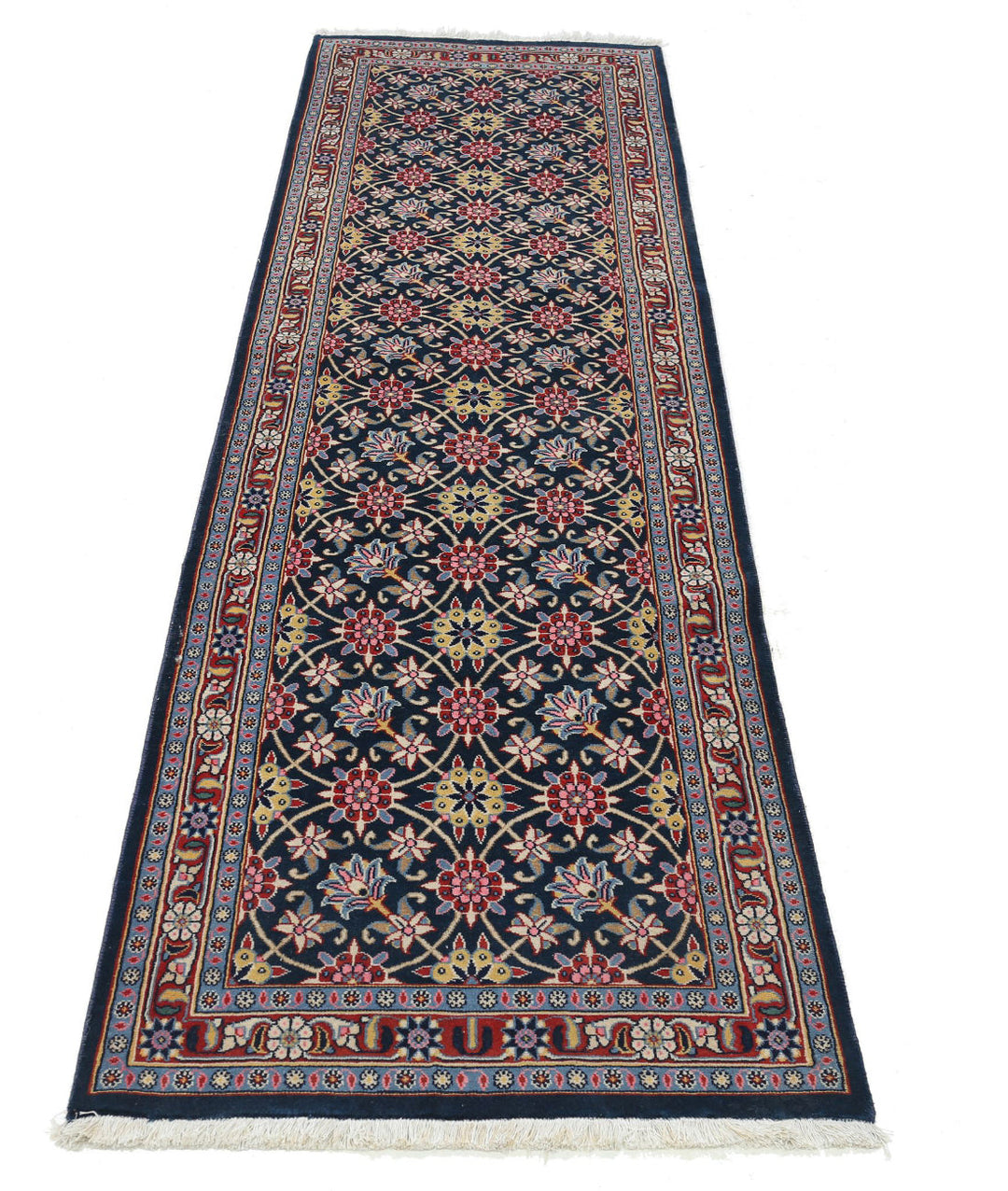 Afghan Heritage Runner 2' 5" x 8' 7" Hand-Knotted | No. AT67825