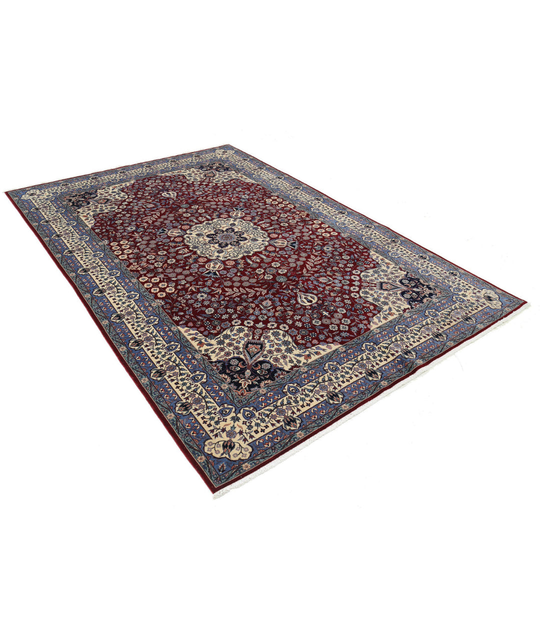 Afghan Oriental Rug 6' 0" x 9' 0" Hand-Knotted | No. AT26751