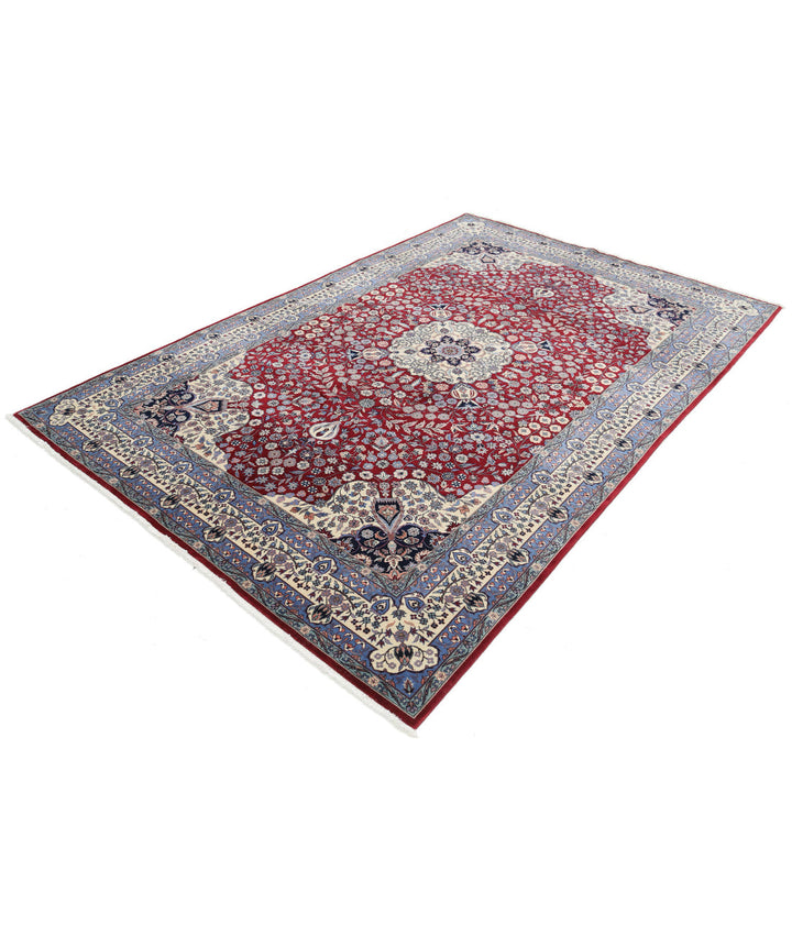 Afghan Oriental Rug 6' 0" x 9' 0" Hand-Knotted | No. AT26751