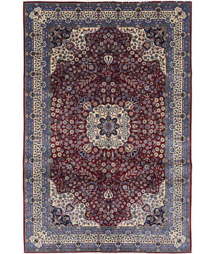 Afghan Oriental Rug 6' 0" x 9' 0" Hand-Knotted | No. AT26751