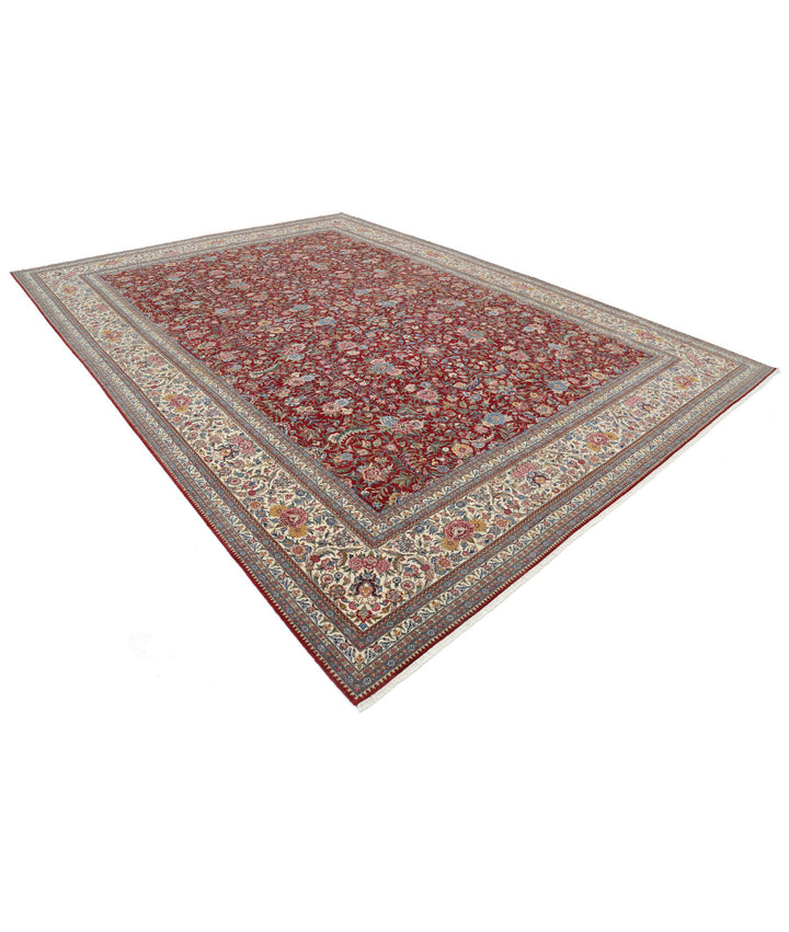 Afghan Oriental Rug 10' 1" x 14' 0" Hand-Knotted | No. AT25225