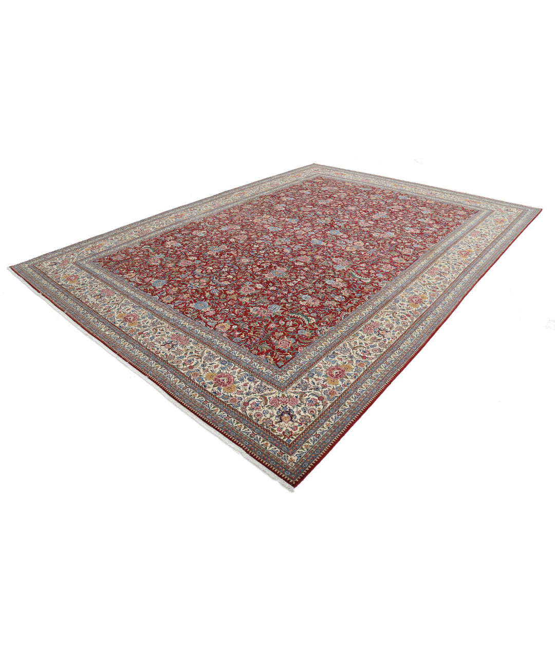 Afghan Oriental Rug 10' 1" x 14' 0" Hand-Knotted | No. AT25225