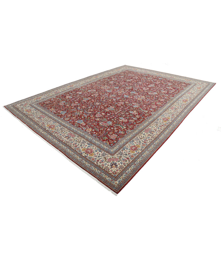 Afghan Oriental Rug 10' 1" x 14' 0" Hand-Knotted | No. AT25225