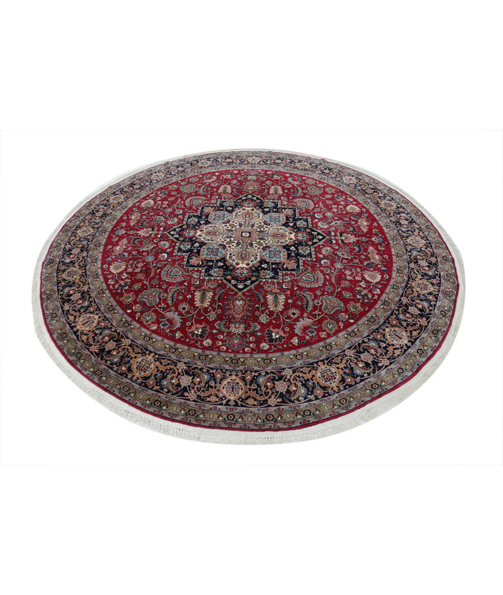 Oriental Rug 8' 0" x 8' 3" Hand-Knotted | No. AT73196