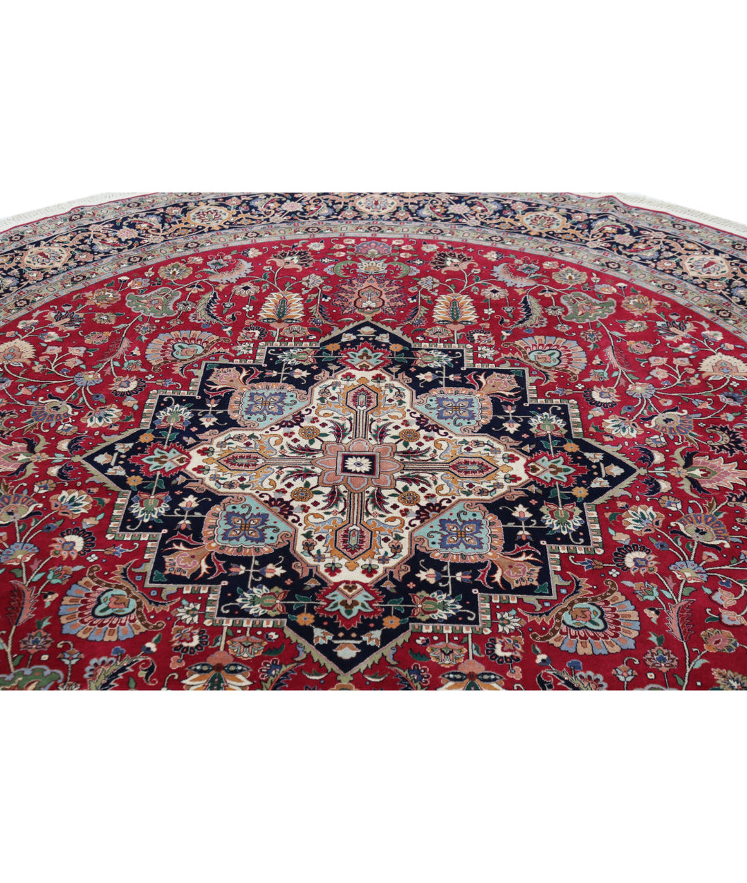 Oriental Rug 8' 0" x 8' 3" Hand-Knotted | No. AT73196