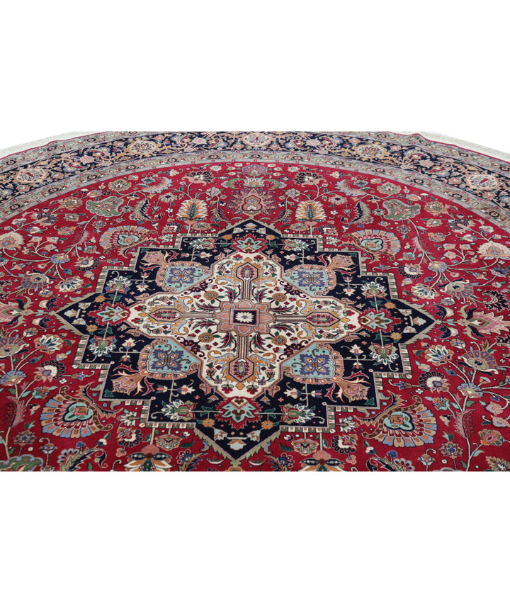 Oriental Rug 8' 0" x 8' 3" Hand-Knotted | No. AT73196