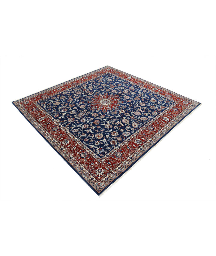 Afghan Oriental Rug 6' 6" x 6' 8" Hand-Knotted | No. AT73370