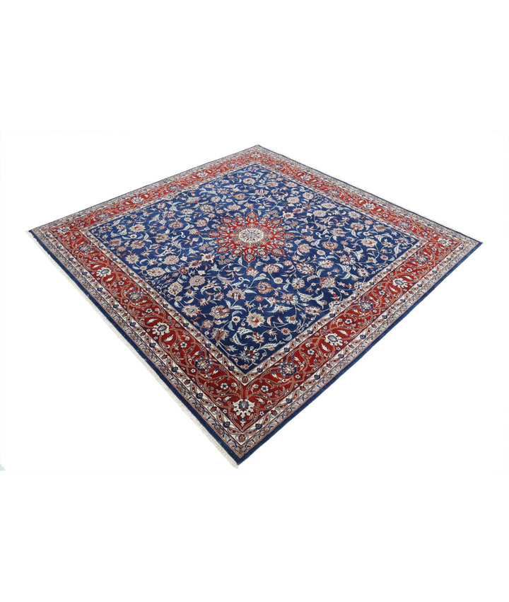 Afghan Oriental Rug 6' 6" x 6' 8" Hand-Knotted | No. AT73370