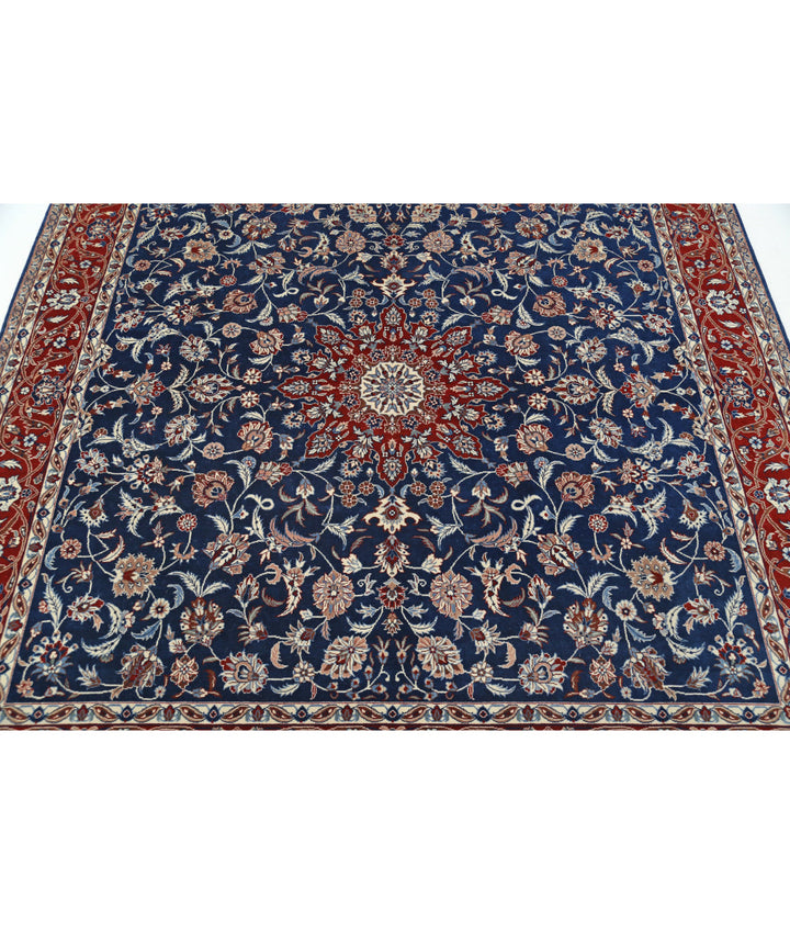 Afghan Oriental Rug 6' 6" x 6' 8" Hand-Knotted | No. AT73370
