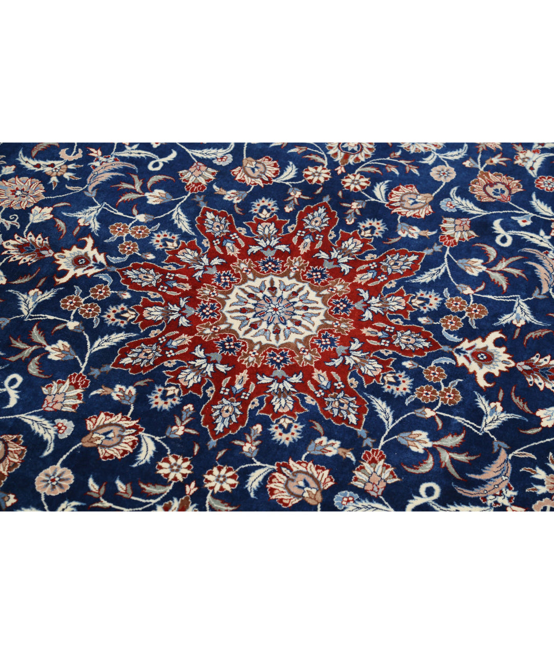 Afghan Oriental Rug 6' 6" x 6' 8" Hand-Knotted | No. AT73370