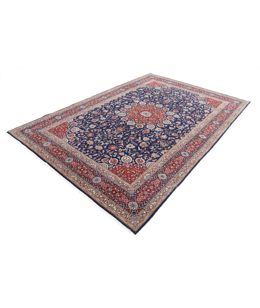 Afghan Oriental Rug 6' 8" x 9' 10" Hand-Knotted | No. AT79241