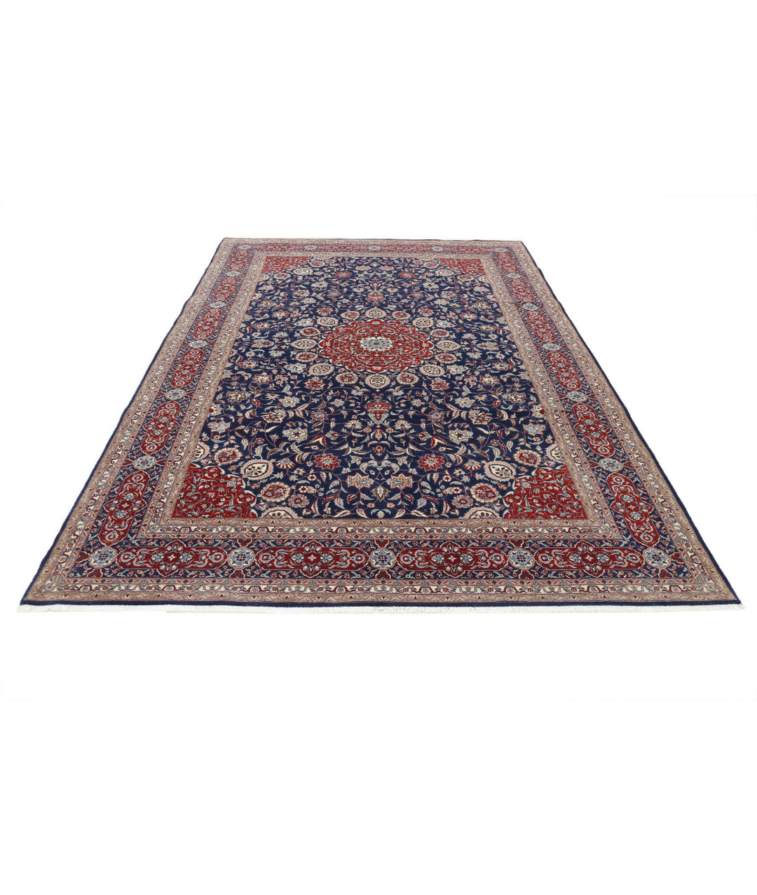 Afghan Oriental Rug 6' 8" x 9' 10" Hand-Knotted | No. AT79241