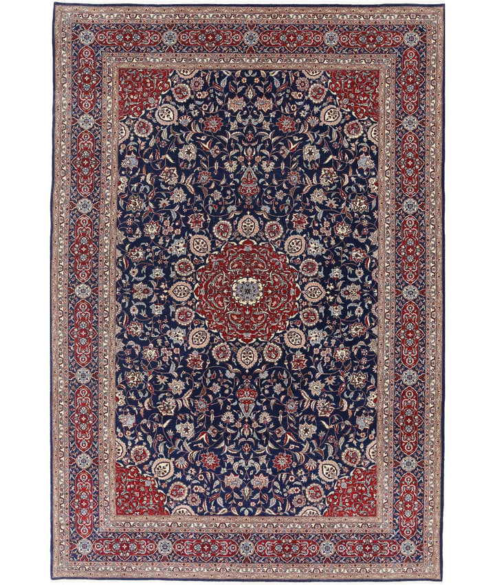 Afghan Oriental Rug 6' 8" x 9' 10" Hand-Knotted | No. AT79241