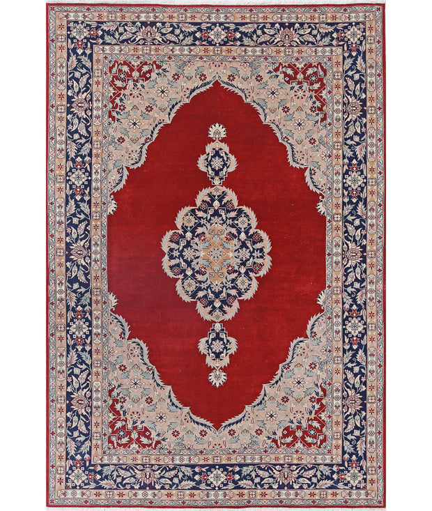 Hand Knotted Heritage Fine Oriental Wool Rug 6' 0" x 8' 11" - No. AT57391