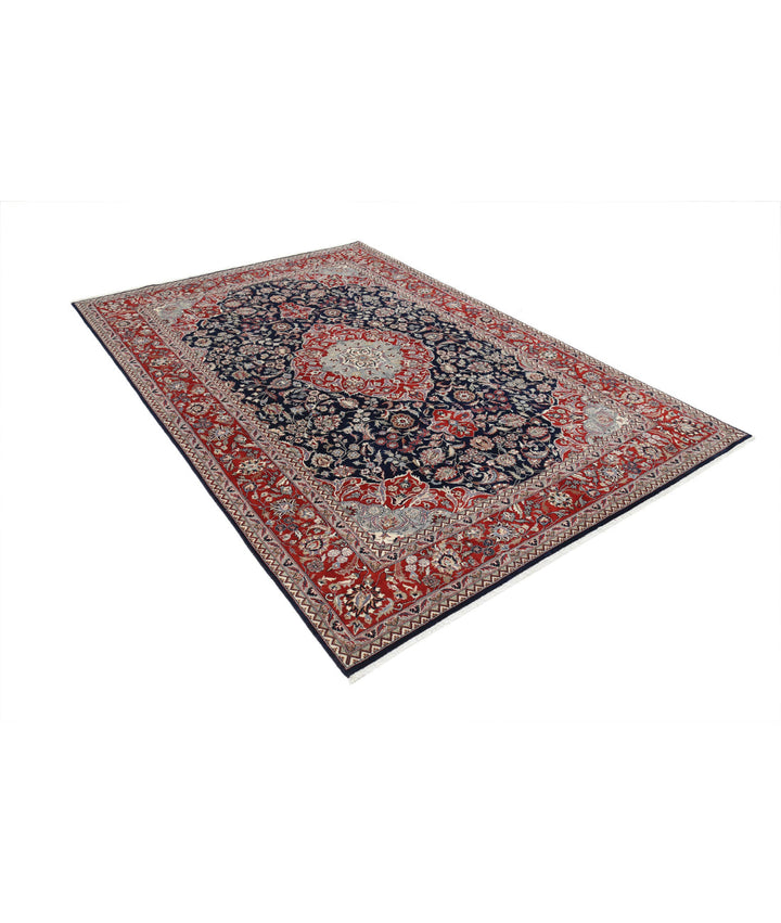 Pakistani Oriental Rug 6' 0" x 9' 0" Hand-Knotted | No. AT69432