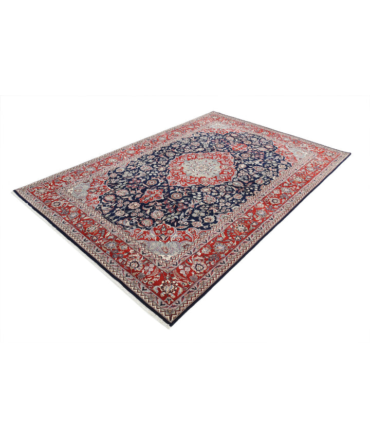 Pakistani Oriental Rug 6' 0" x 9' 0" Hand-Knotted | No. AT69432