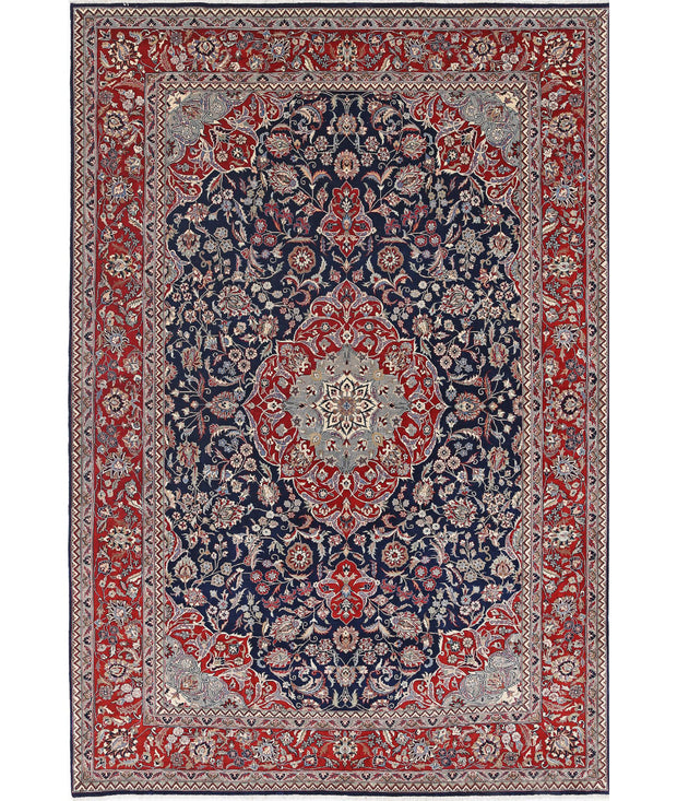 Hand Knotted Heritage Fine Oriental Wool Rug 6' 0" x 9' 0" - No. AT69432