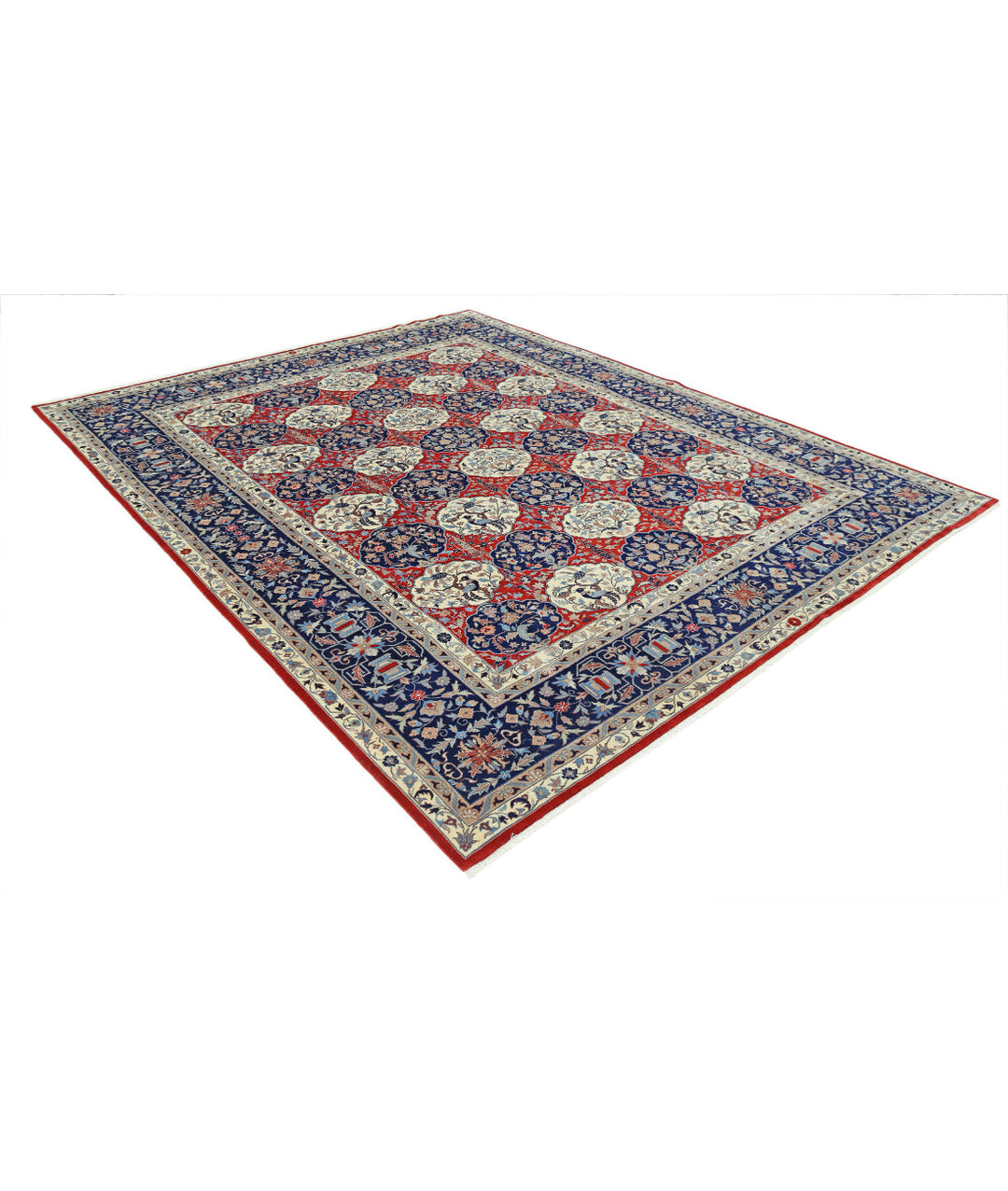 Afghan Oriental Rug 8' 1" x 10' 0" Hand-Knotted | No. AT76194