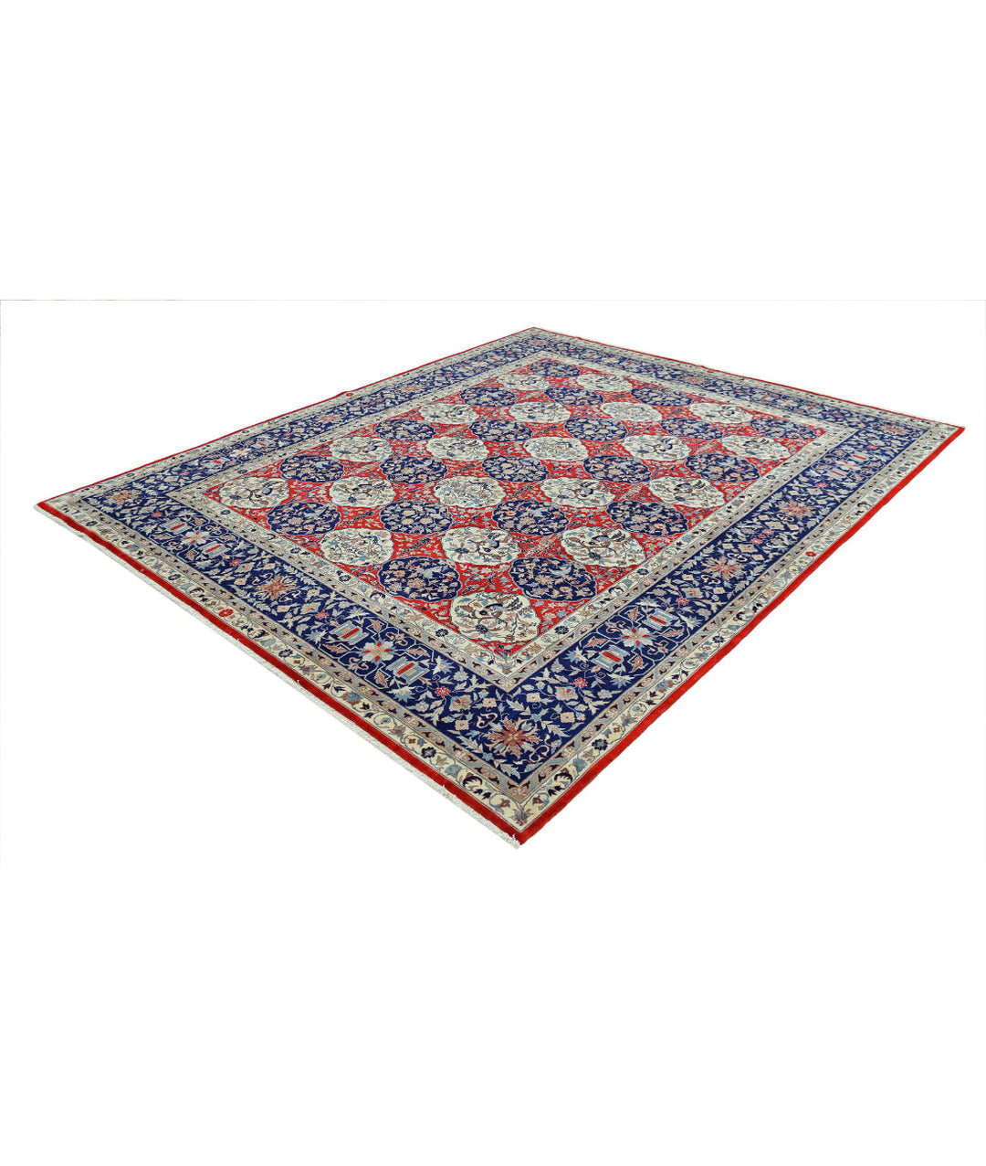 Afghan Oriental Rug 8' 1" x 10' 0" Hand-Knotted | No. AT76194