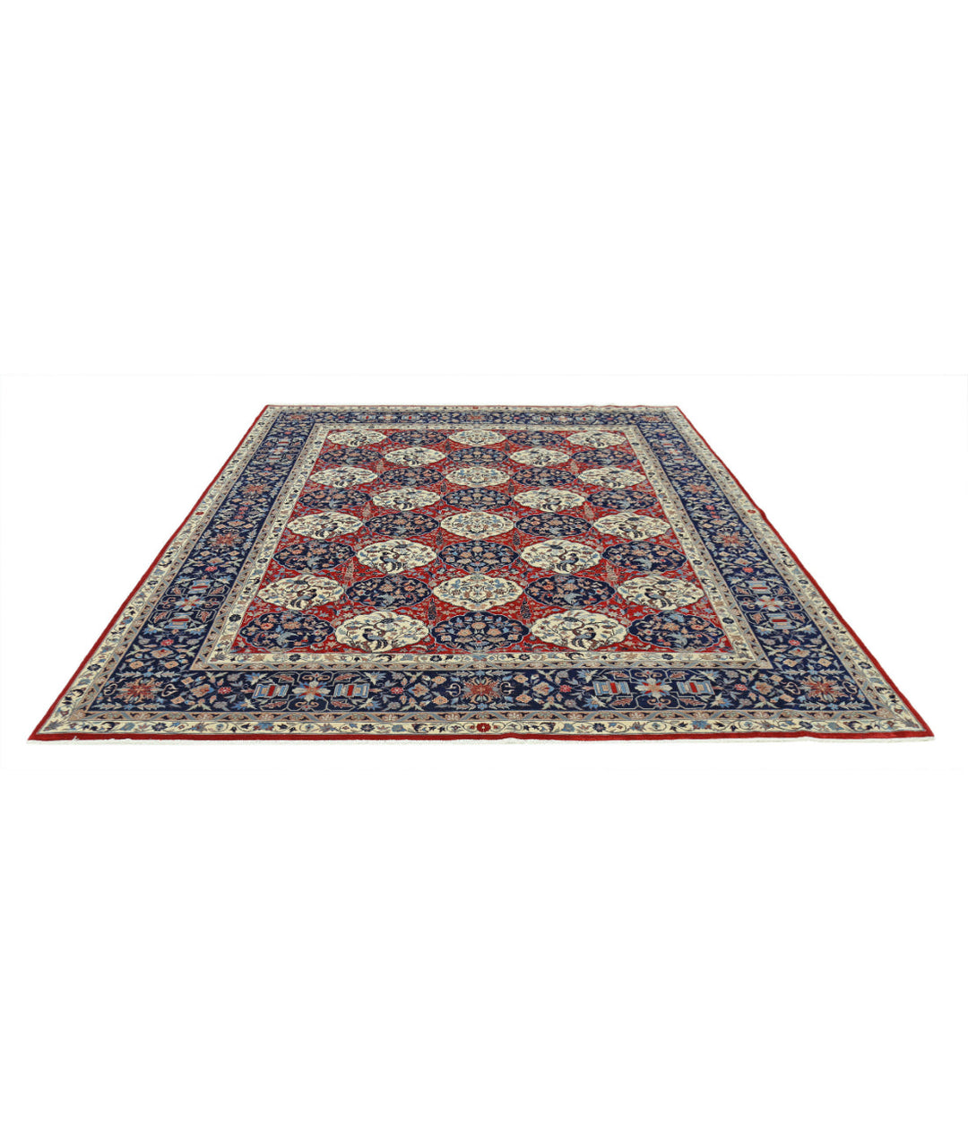 Afghan Oriental Rug 8' 1" x 10' 0" Hand-Knotted | No. AT76194