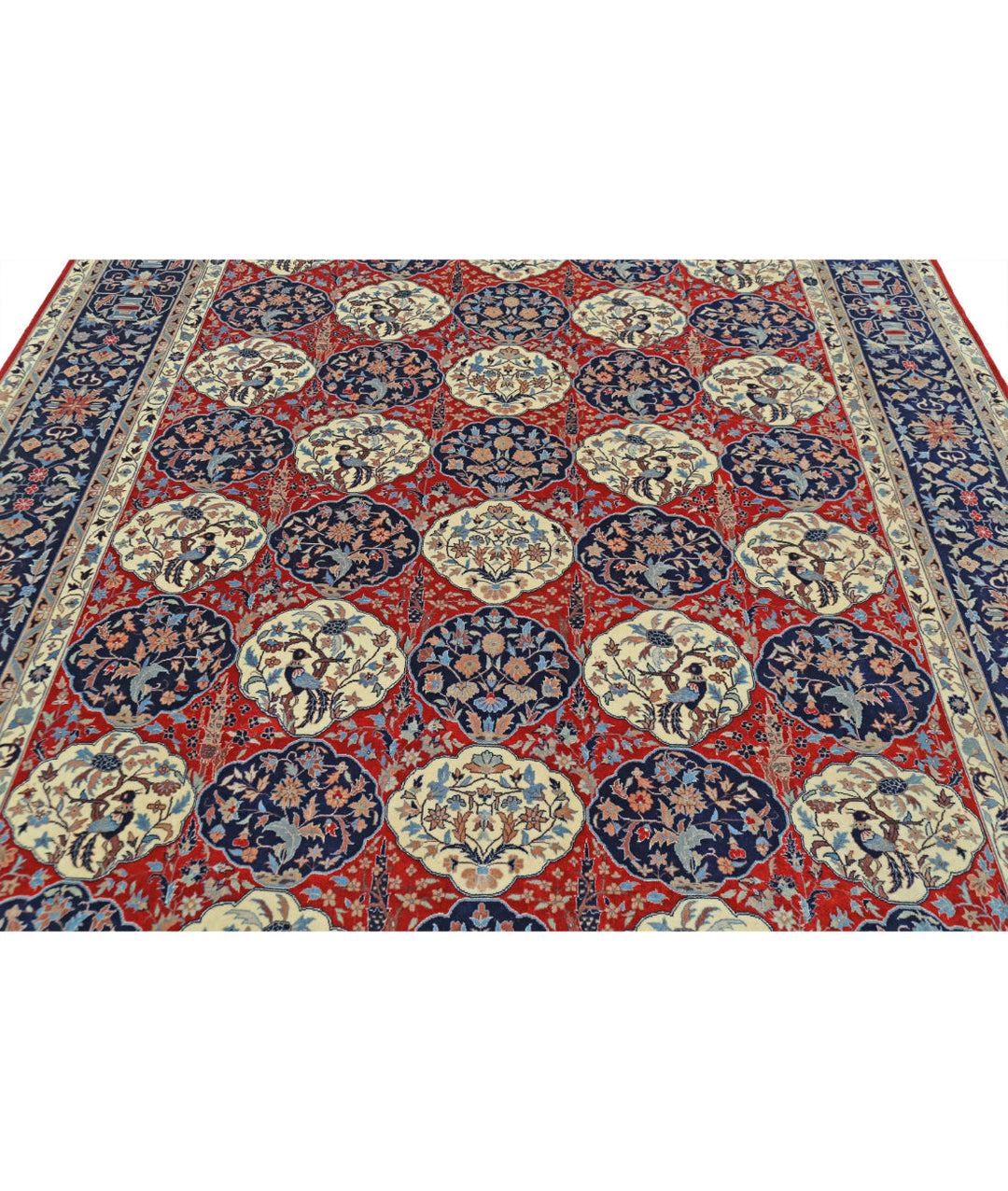 Afghan Oriental Rug 8' 1" x 10' 0" Hand-Knotted | No. AT76194