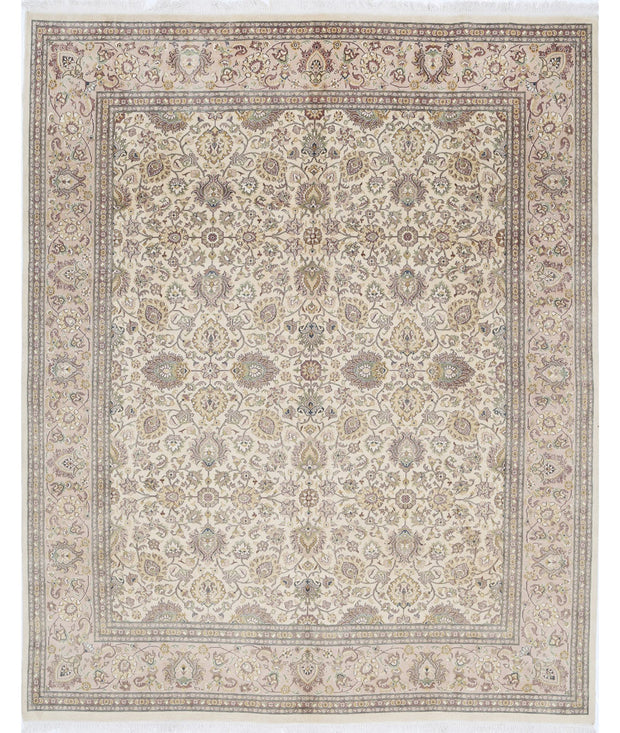 Hand Knotted Heritage Oriental  Wool Rug 8' 1" x 10' 1" - No. AT75243