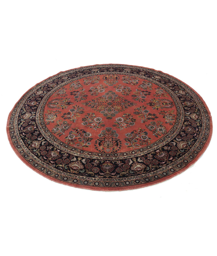 Afghan Oriental Rug 7' 8" x 7' 10" Hand-Knotted | No. AT49961